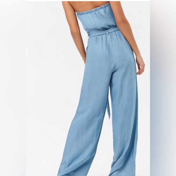 Forever 21 Chambray Jumpsuit - Picture 3 of 6